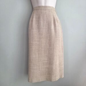Vintage 90s Worthington Houndstooth Pencil Skirt